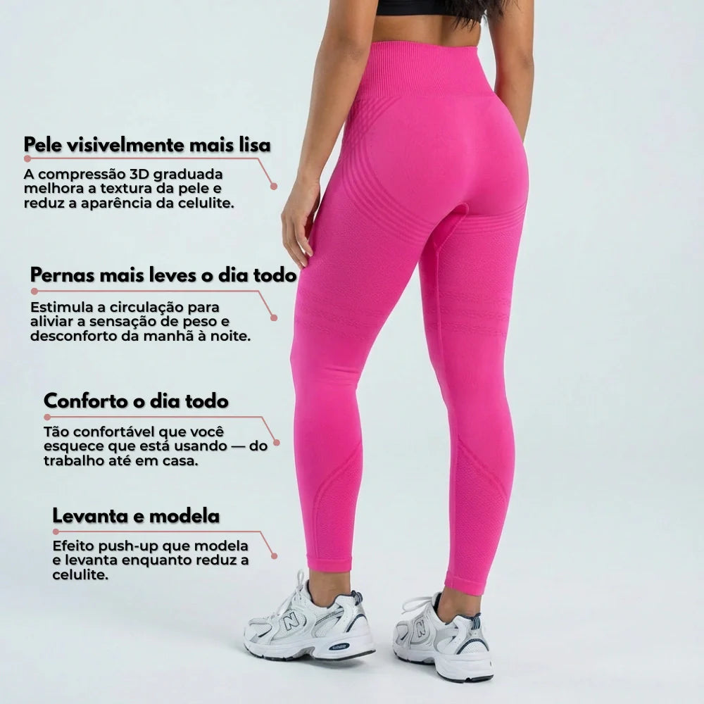 Cellumove 3D Leggings - Hot Pink