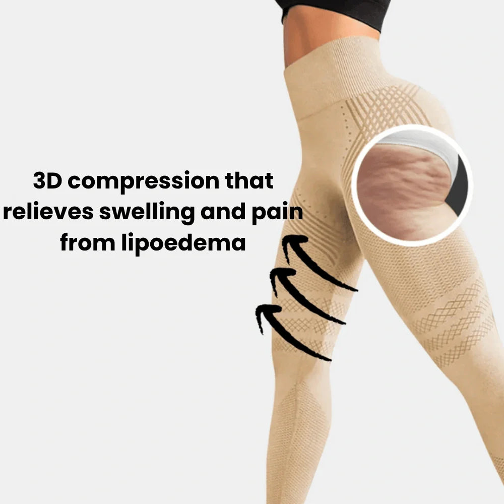 Cellumove 3D Legging – Say goodbye to lipoedema pain and swelling naturally.
