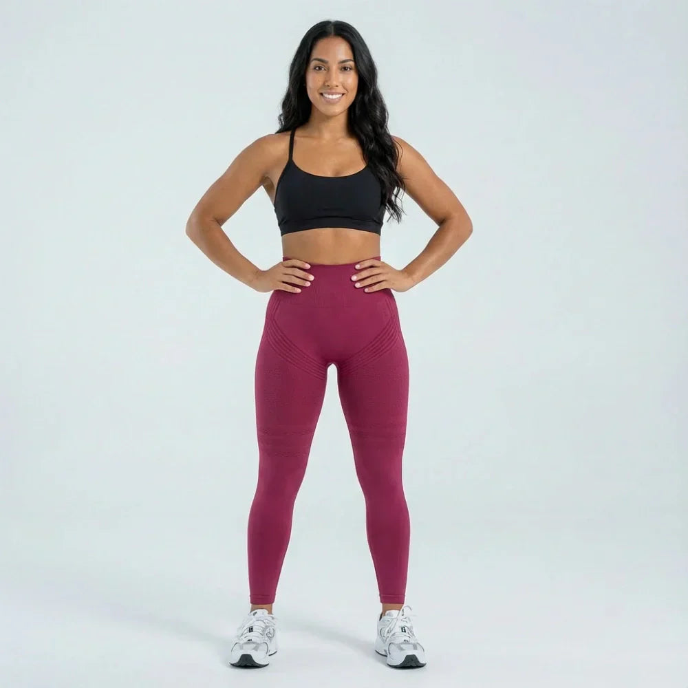 Cellumove 3D Leggings - Burgundy