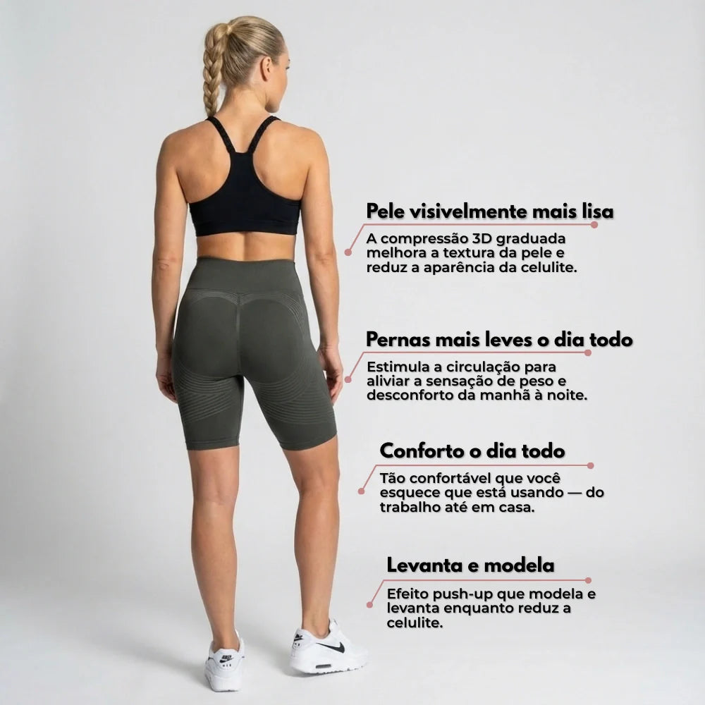 Cellumove 3D Short Legging – Dark Grey