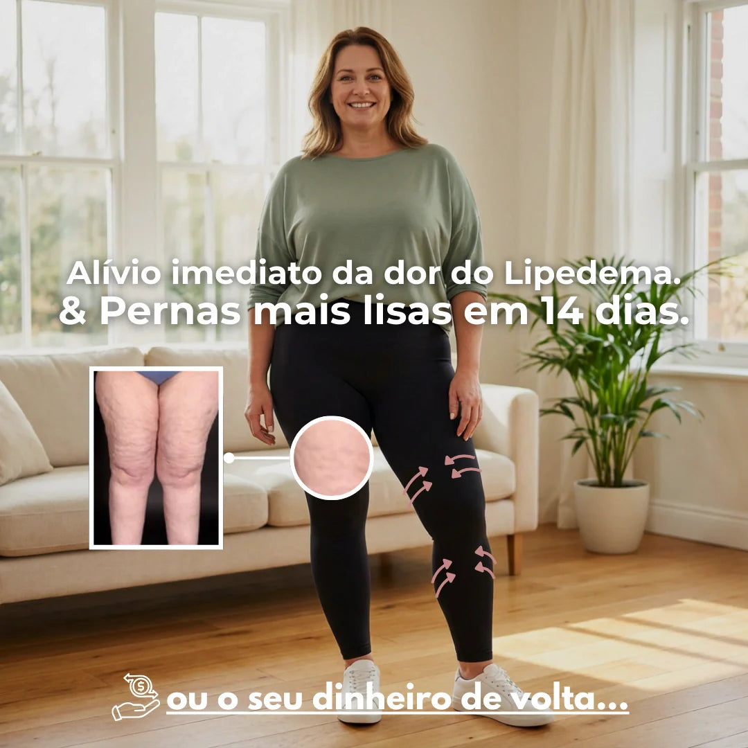 Cellumove 3D Legging – Diga adeus à dor e ao inchaço do lipedema de forma natural