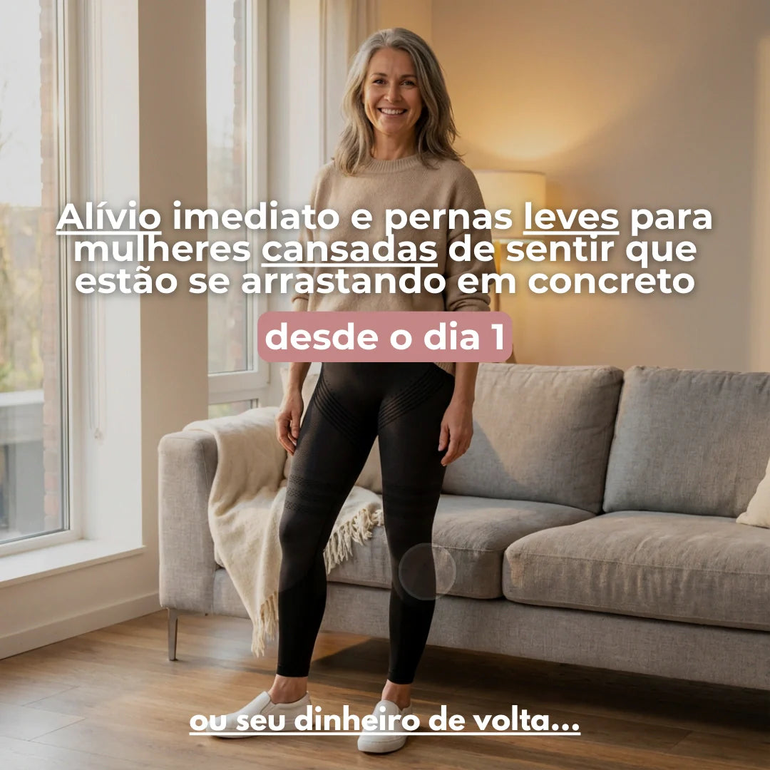 Legging Cellumove 3D – De pernas pesadas a passos leves em 2 semanas